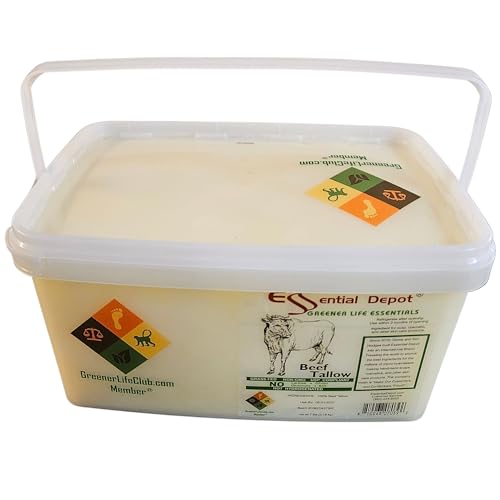 Grass Fed Non-GMO Beef Tallow 7 lbs X10000